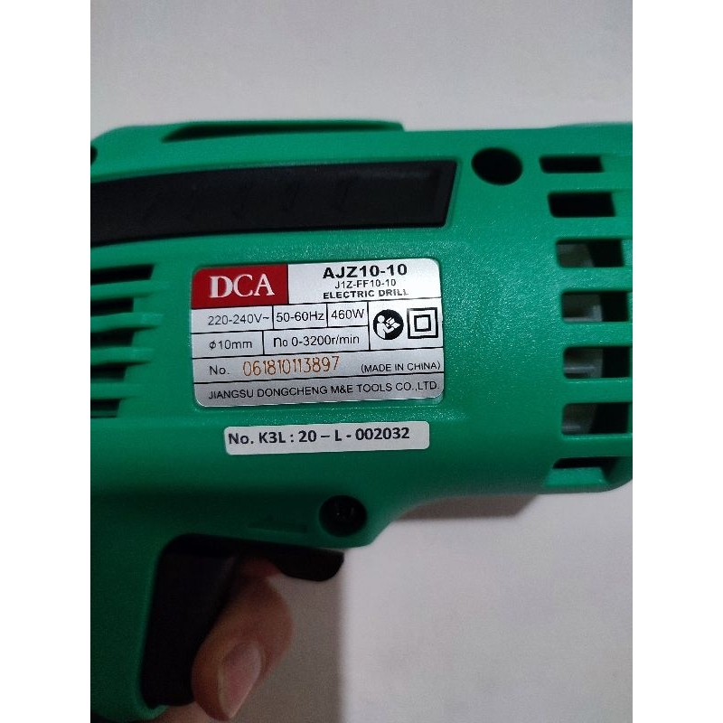 DCA AJZ10 10 FF10-10 mesin bor besi kayu
