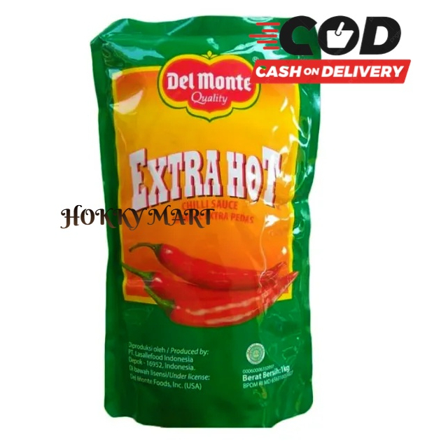 

DEL MONTE Chili Extra Sauce 1kg / Saus Pedas / Saus Sambal