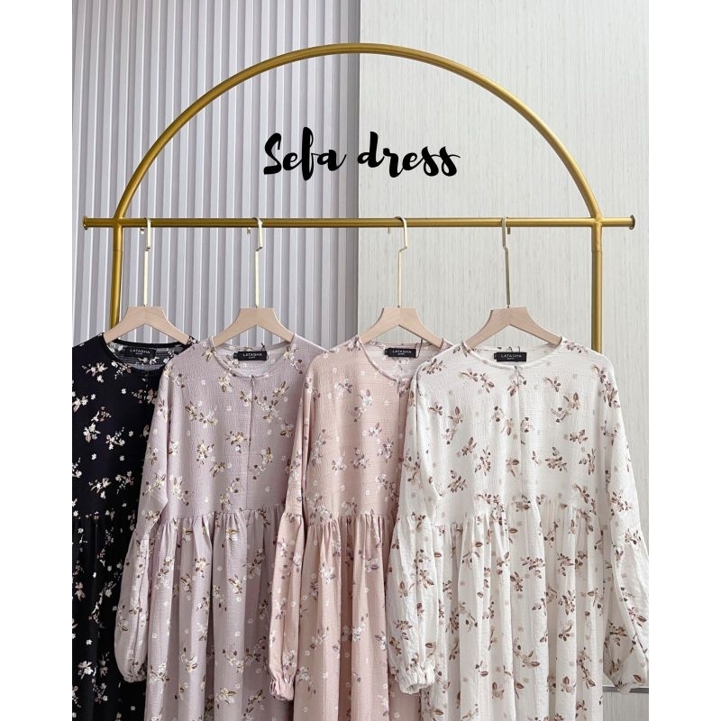 latasha.outfit sefa dress/dress crinkle bagus/saba dres