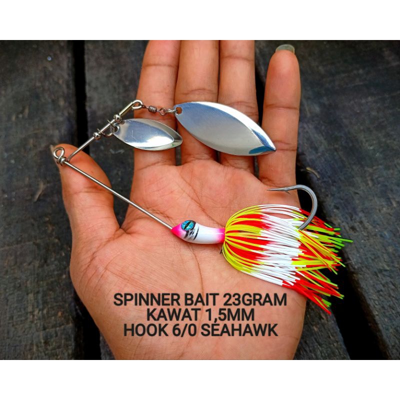 UMPAN PANCING SPINNER BAIT 23GRAM. UMPAN SPINNER ZAL LURE. UMPAN CASTING TOMAN
