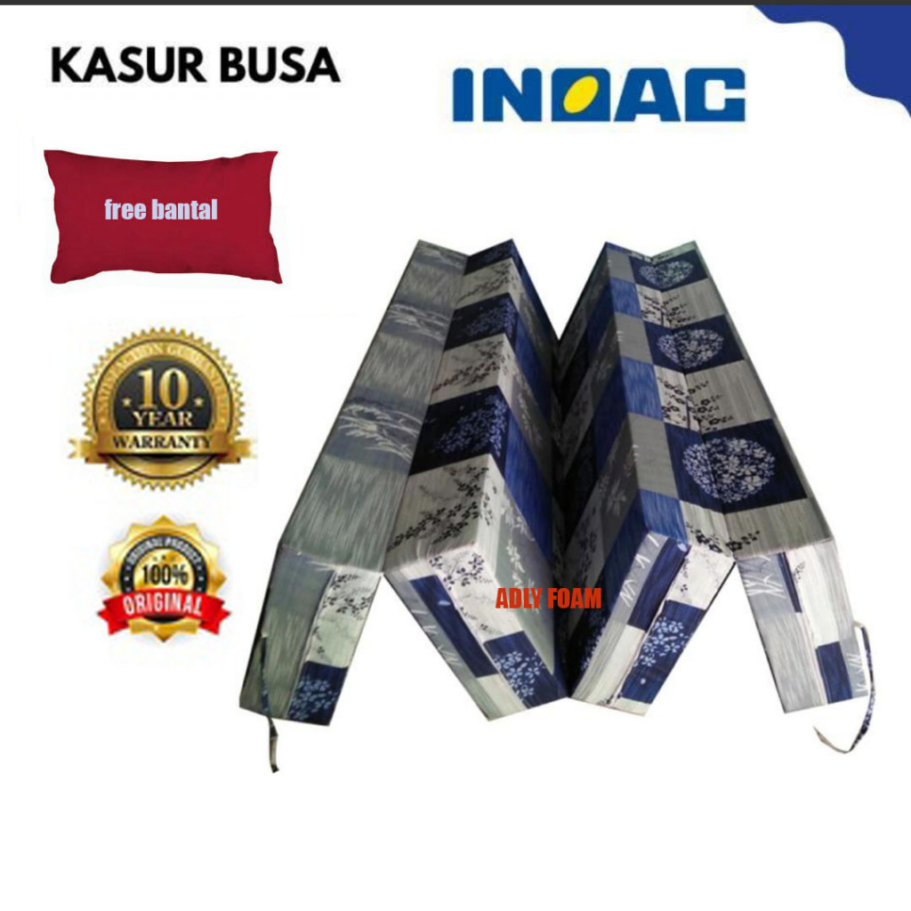 KASUR BUSA INOAC LIPAT UKURAN 200X160X20 CM