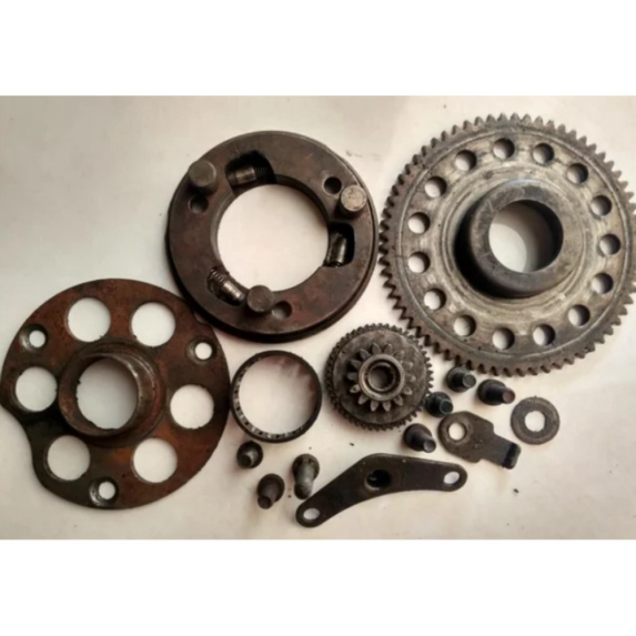 {Bekas} Gigi Dinamo Electric Stater Set Wan Way Yamaha Fiz Fizr F1 Forcel 1 Po Berkualitas