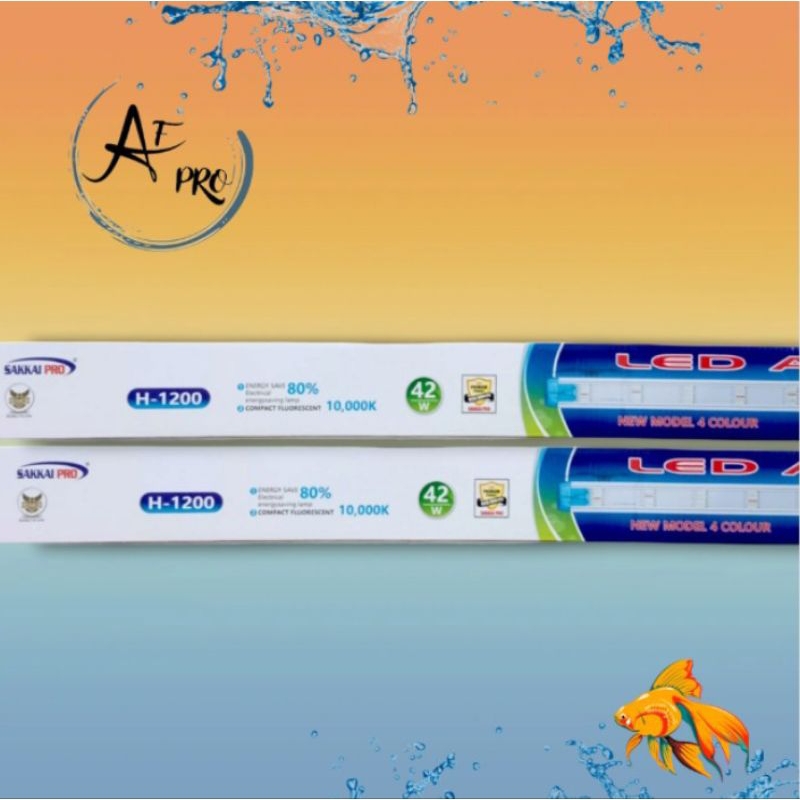 Lampu led aquarium aquascape SAKKAI PRO H 1200