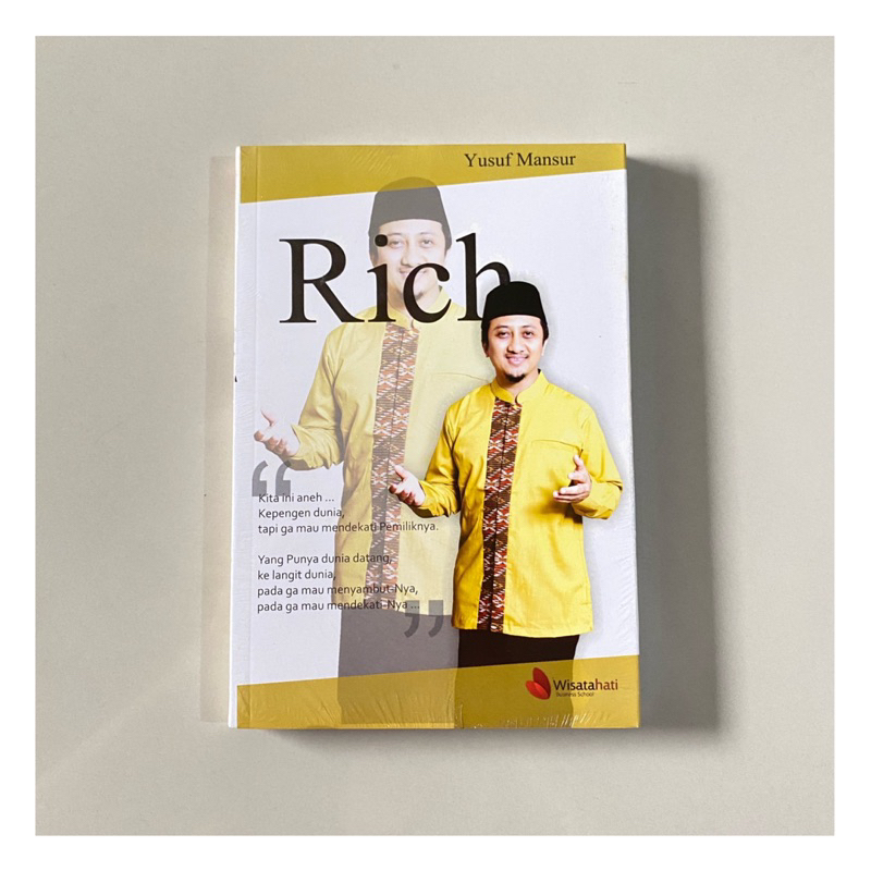 

TRILOGY UST. YUSUF MANSUR - RICH, FEEL, BELIEVE