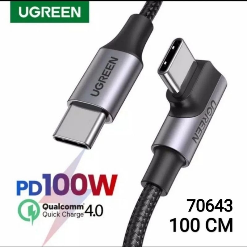 Ugreen Kabel USB C to USB C 5A 100 Watt Ugreen Kabel USB C PD Charging