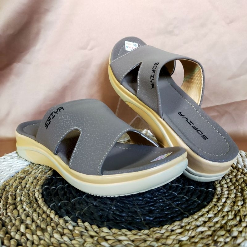 NEW SANDAL WANITA WEDGES SOFIYA