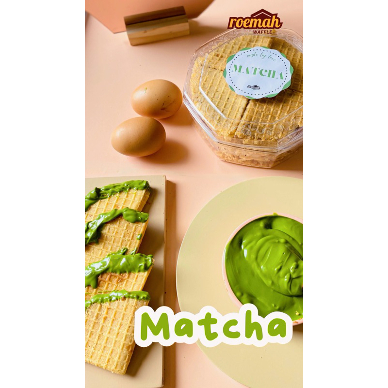 

Snack Waffle Crispy rasa Matcha / Greentea