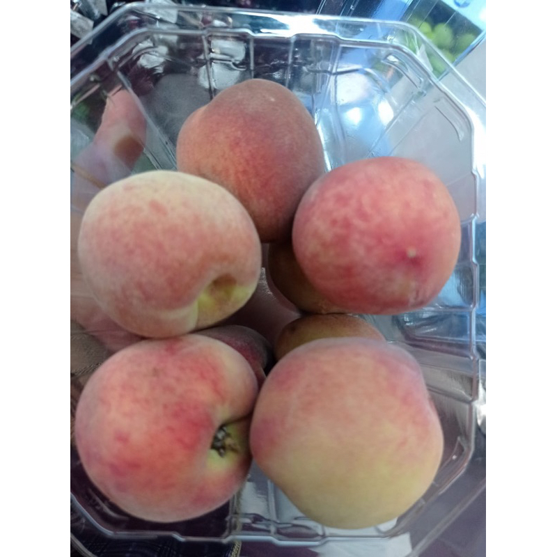 

Mini Red peach | peach white minim | Buah persik impot Australia 500 gr