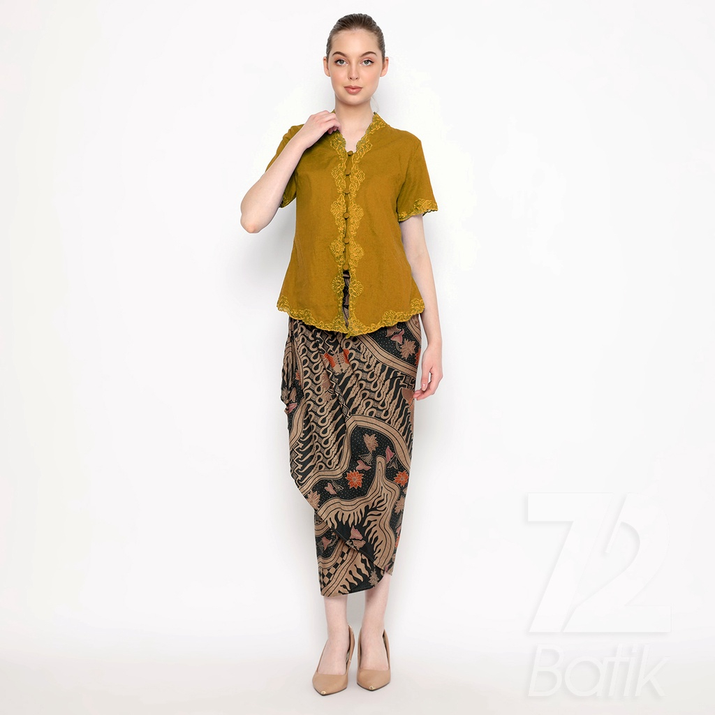 ROK BATIK SPAN Aurora Skirt Lilit Kebaya Instan Modern Wanita Motif Sungai Kupu Warna Hitam 723200 Cap 72 - Rok Batik Lilit Bawahan Skirt Kamen Kebaya Songket Batik Panjang Plisket Span Instan Jadi Bali Lembaran Premium Modern Untuk Wanita Kondangan