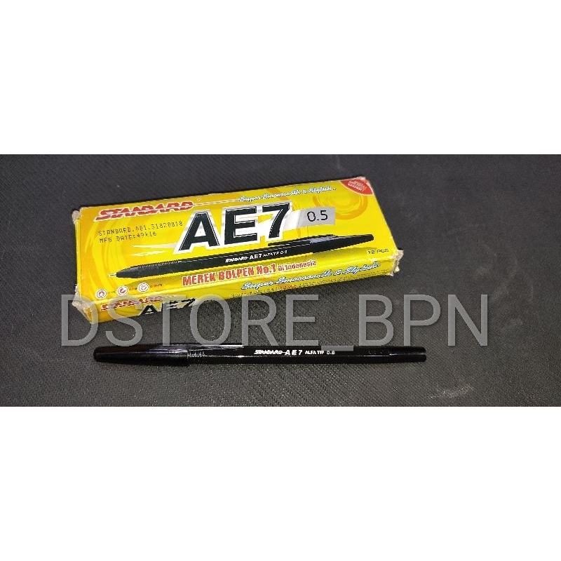 

DST Pulpen Ballpoint Ballpen Pen Standard AE7 Bolpen Perlengkapan Keperluan ATK Alat Tulis Anak Sekolah
