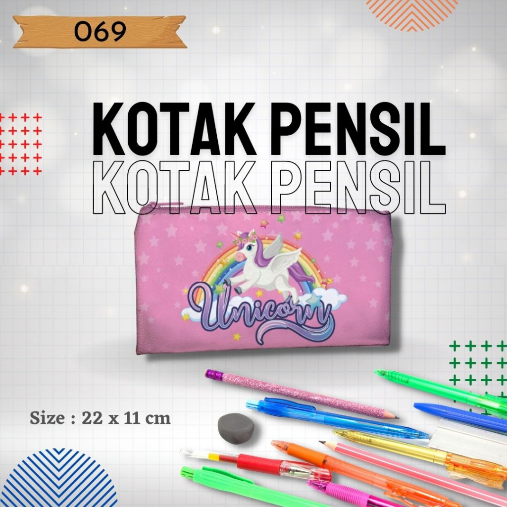 

Tempat Pencil, Pena untuk TK,SD,SMP,SMA,dan Mahasiswa Gambar Unicorn 069 Serbaguna Murah Dan Kualitas Terjamin.