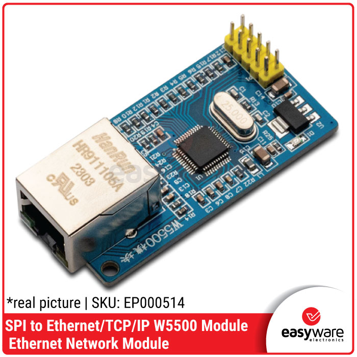 W5500 Ethernet Network module SPI to Ethernet Hardware TCP/IP