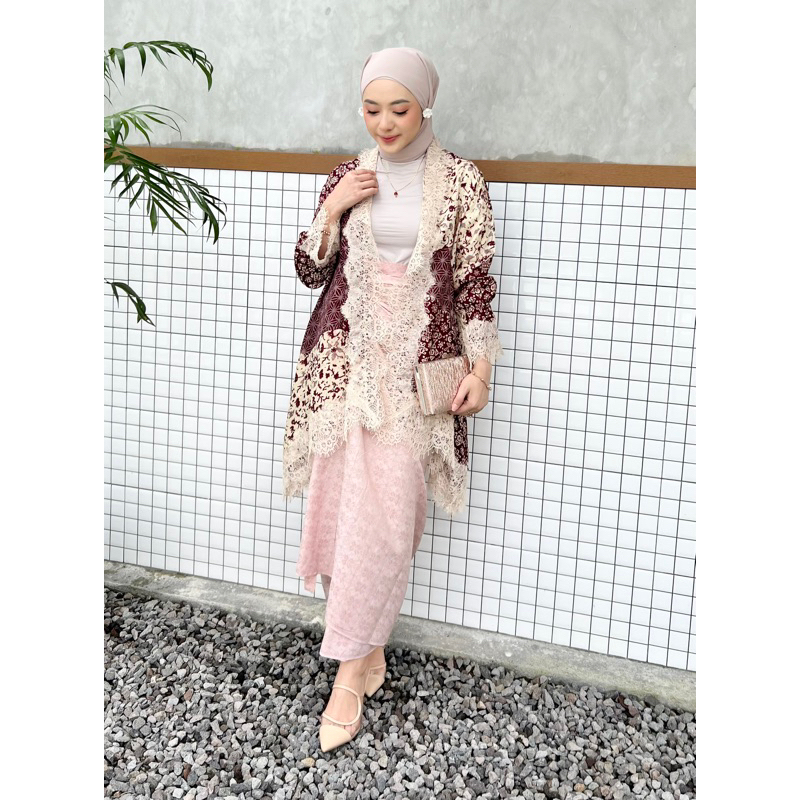 READY Rania Outer Viscose Batik Set