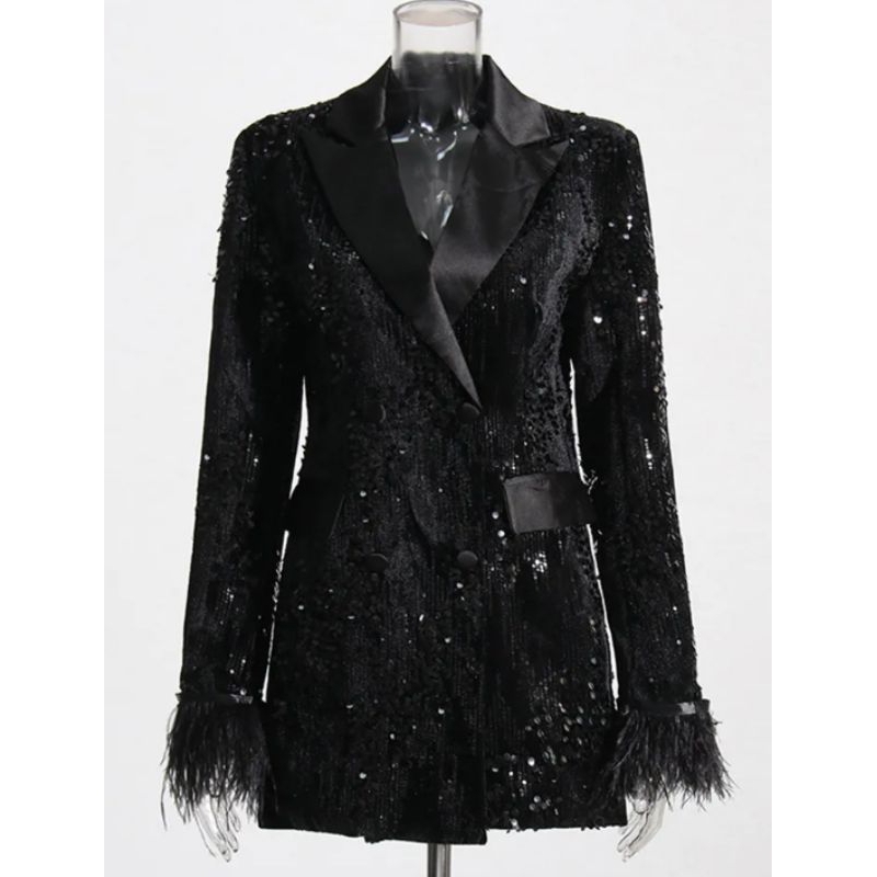 sequin blazer