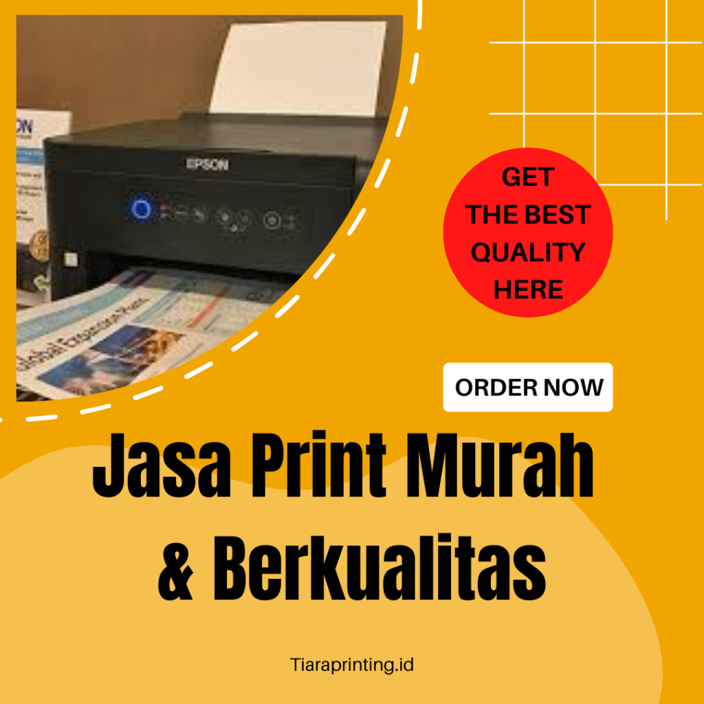 

JASA PRINT A4 100 gram WARNA & HITAM PUTIH MURAH BERKUALITAS (Jasa Cetak)