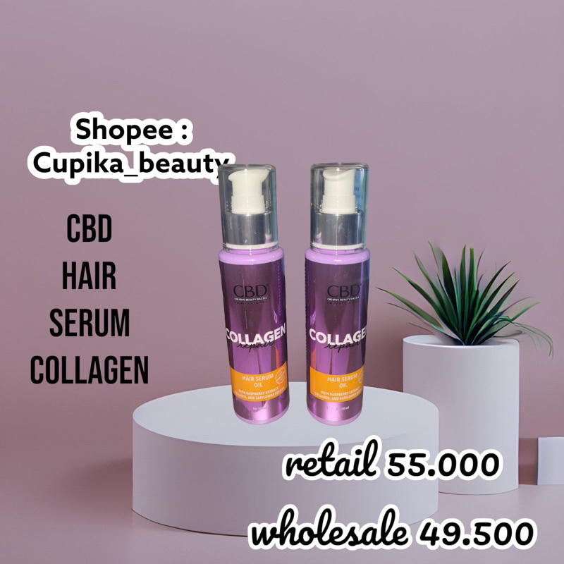 &lt;io.ox&gt; [ hair serum collagen ] cbd hair serum collagen booster 100 ml ~ serum rambut CBD collagen 100 ml