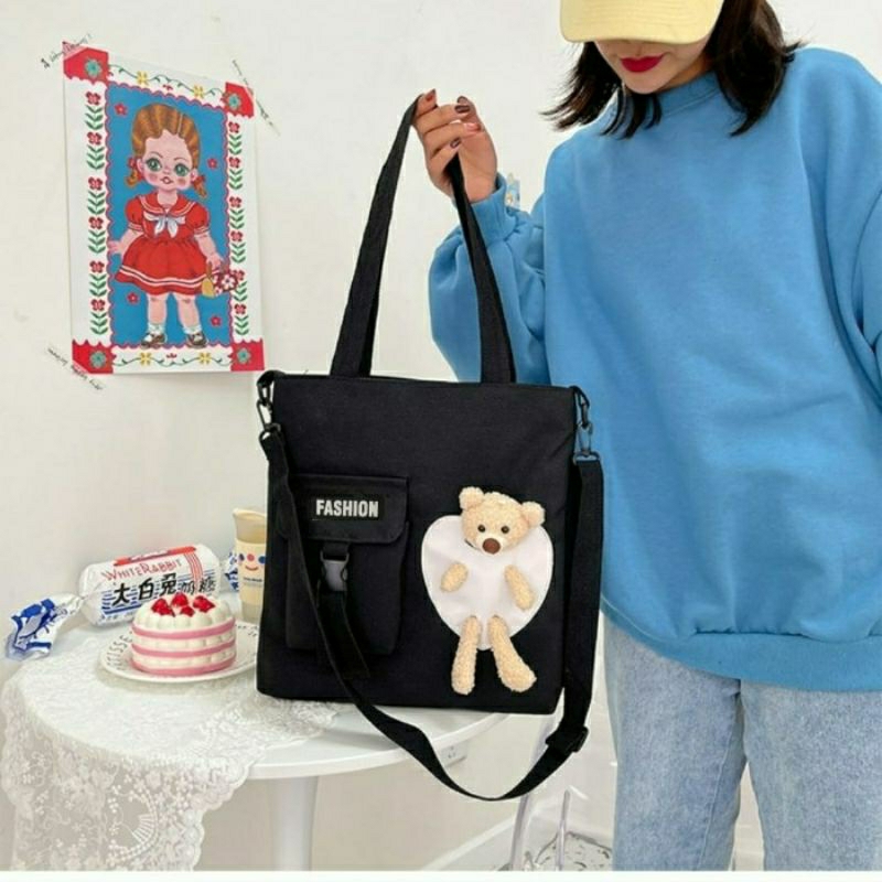 Tote bag Chio Tas Wanita ToteBag Tas Selempang Tas Tote Shoulder tote Bag tas boneka love
