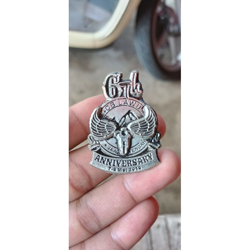 pin cor anniv 6th CB Lawu Jateng