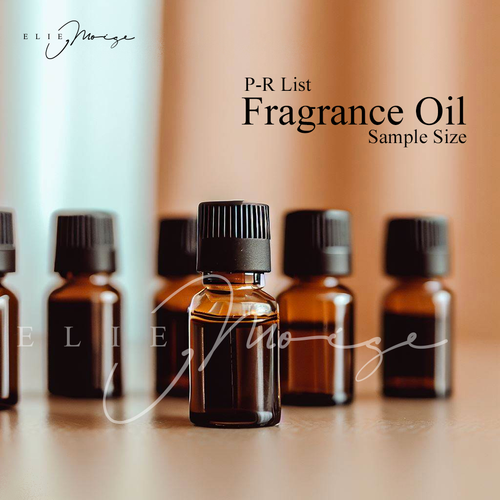 (P-R List) Elie Moise Multipurposes Aromatic Fine Fragrance Oil Sample Size Tester untuk lilin sabun