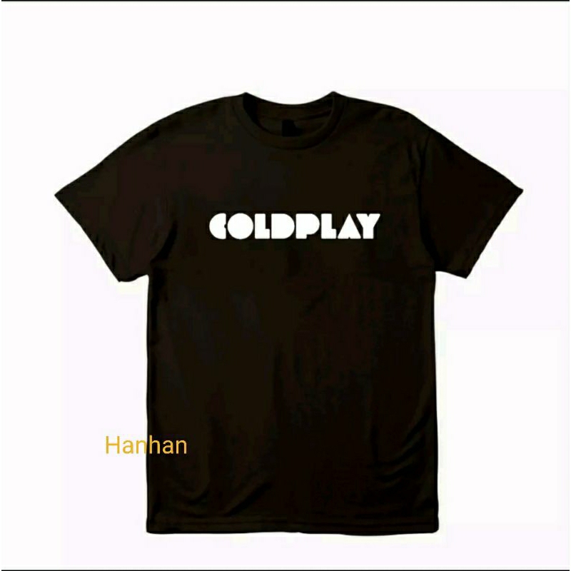 kaos coldplay baju band COLDPLAY TOUR