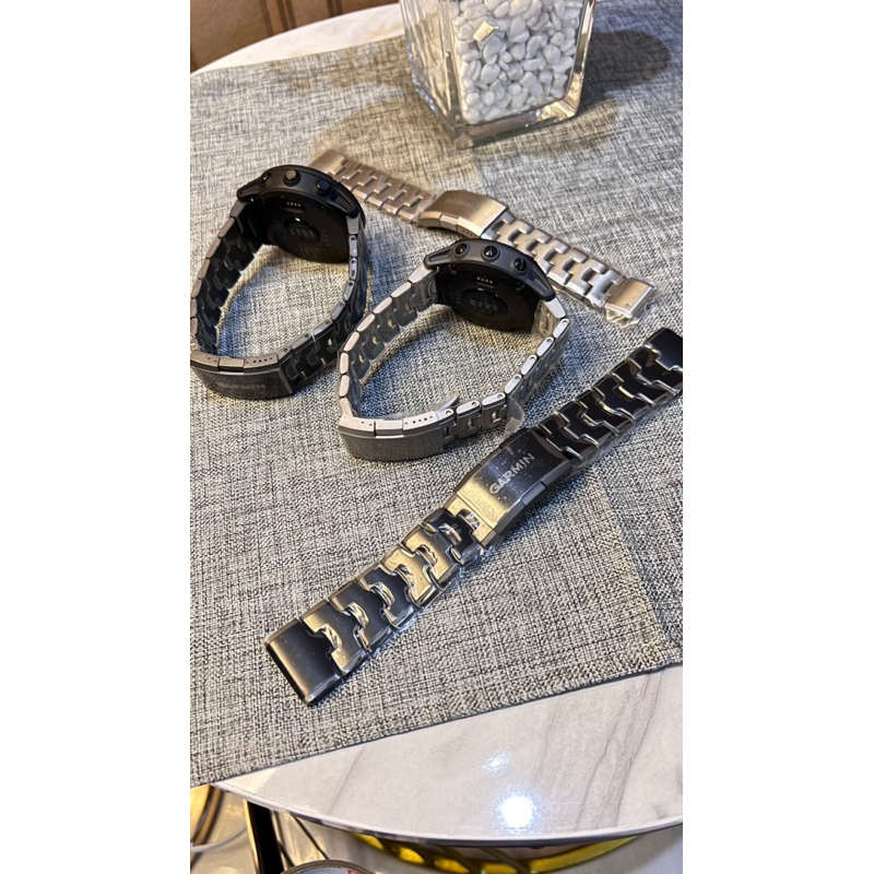 Strap Tali jam original Garmin fenix 6 dan 6x titanium dLC