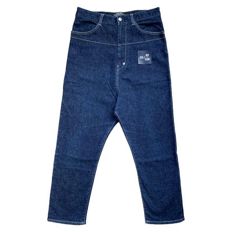 Cabane de Zucca Drop Crotch Indigo Denim Pants