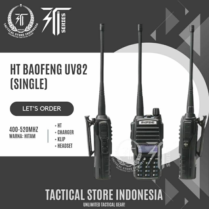 HT BAOFENG UV82 ORIGINAL / HANDY TALKIE BAOFENG UV-82