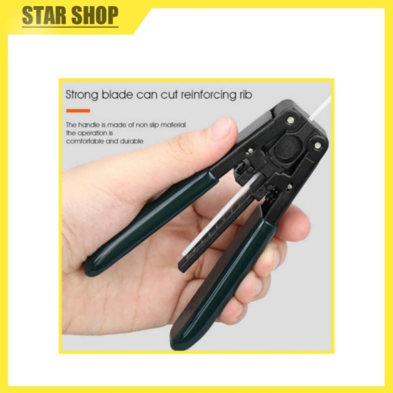 Tang Pengupas kabel fiber optic Stripper fiber optic