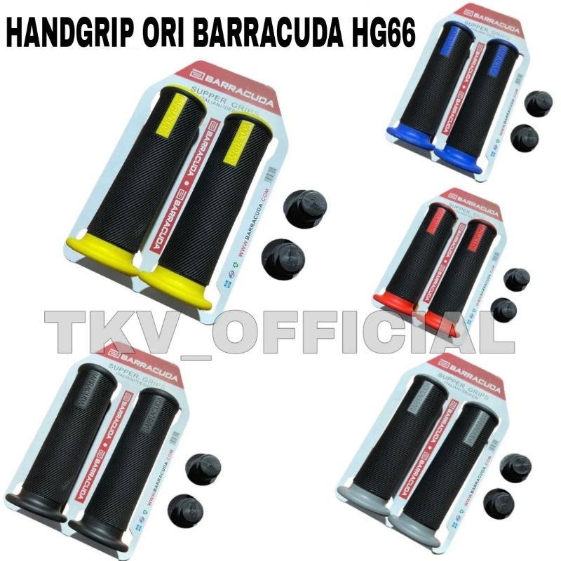 GRIP MOTOR/SARUNG STANG MOTOR / GRIP MOTOR BARACUDA HG66 BULU TIDAK LICIN / KARET GRIP MOTOR / SARUN