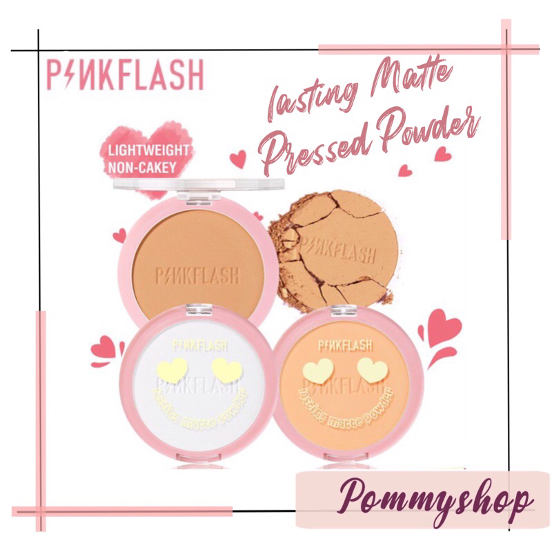 Pinkflash Lasting Matte Pressed Powder