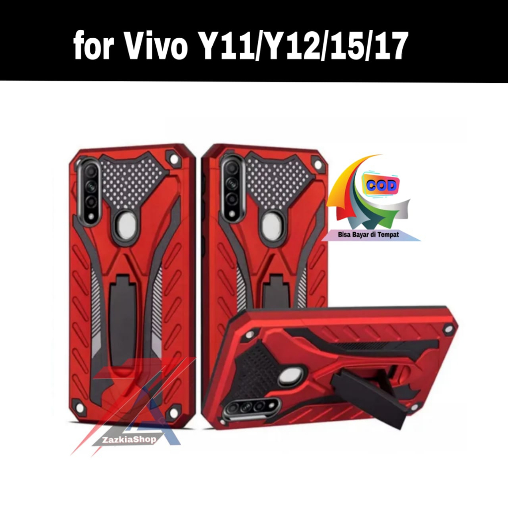 FOR (VIVO Y11/Y12/Y15/Y17) Casing/Hardcase Phantom Robot Kick Standing