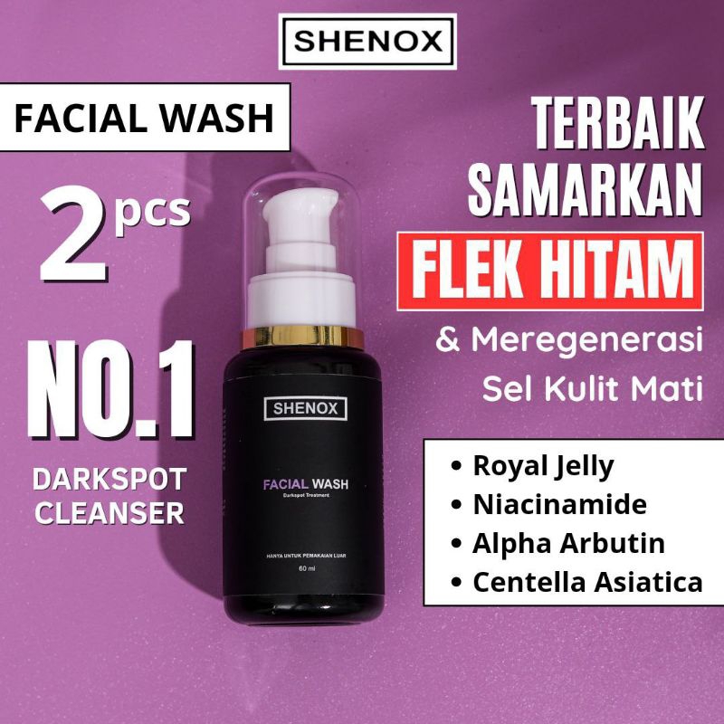 Shenox Flek Hitam 2 Sabun Flek Hitam Membandel BPOM