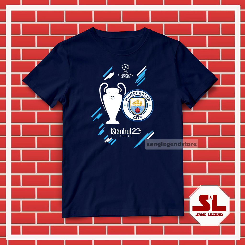 KAOS TSHIRT DISTRO BOLA PRIA MAN.CITY FINAL LIGA CHAMPIONS UCL ISTANBUL 014