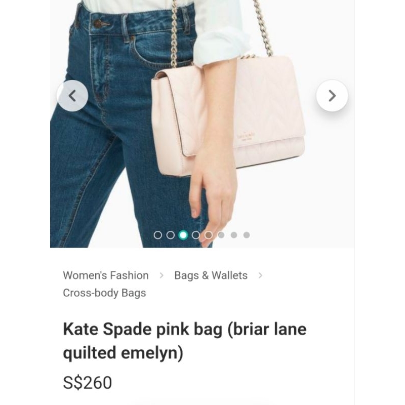 SALE 40% ONLY 1.6JT-KATE SPADE EMELYN MEDIUM - BUTIK - PRELOVED