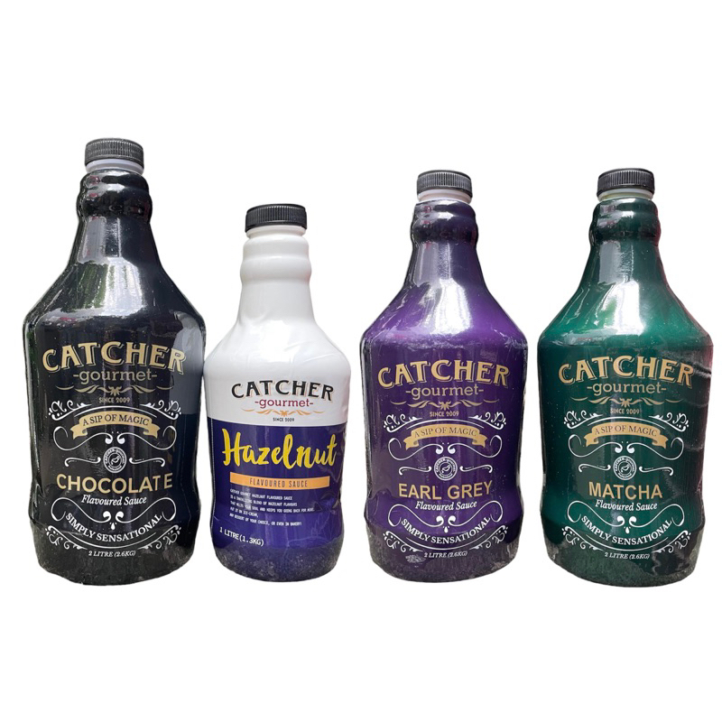 

CATCHER Matcha, Earl Grey, Chocolate, Hazelnut, White Choco, Caramel, Salted Caramel Sauce Repacking 250ml - All Variant