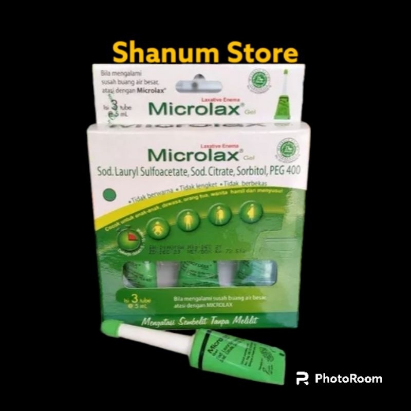 Microlax Supp / Pencahar lewat anus