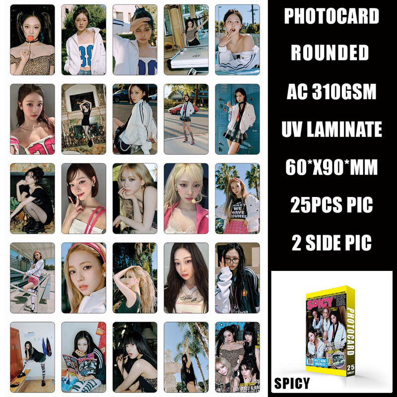 darurat.kpop - Photocard AESPA my world 1 set