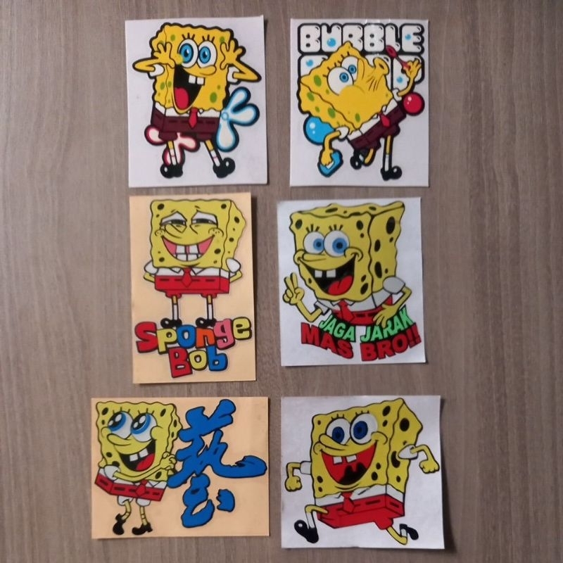 

STIKER CUTTING SPONGEBOB UKURAN KECIL