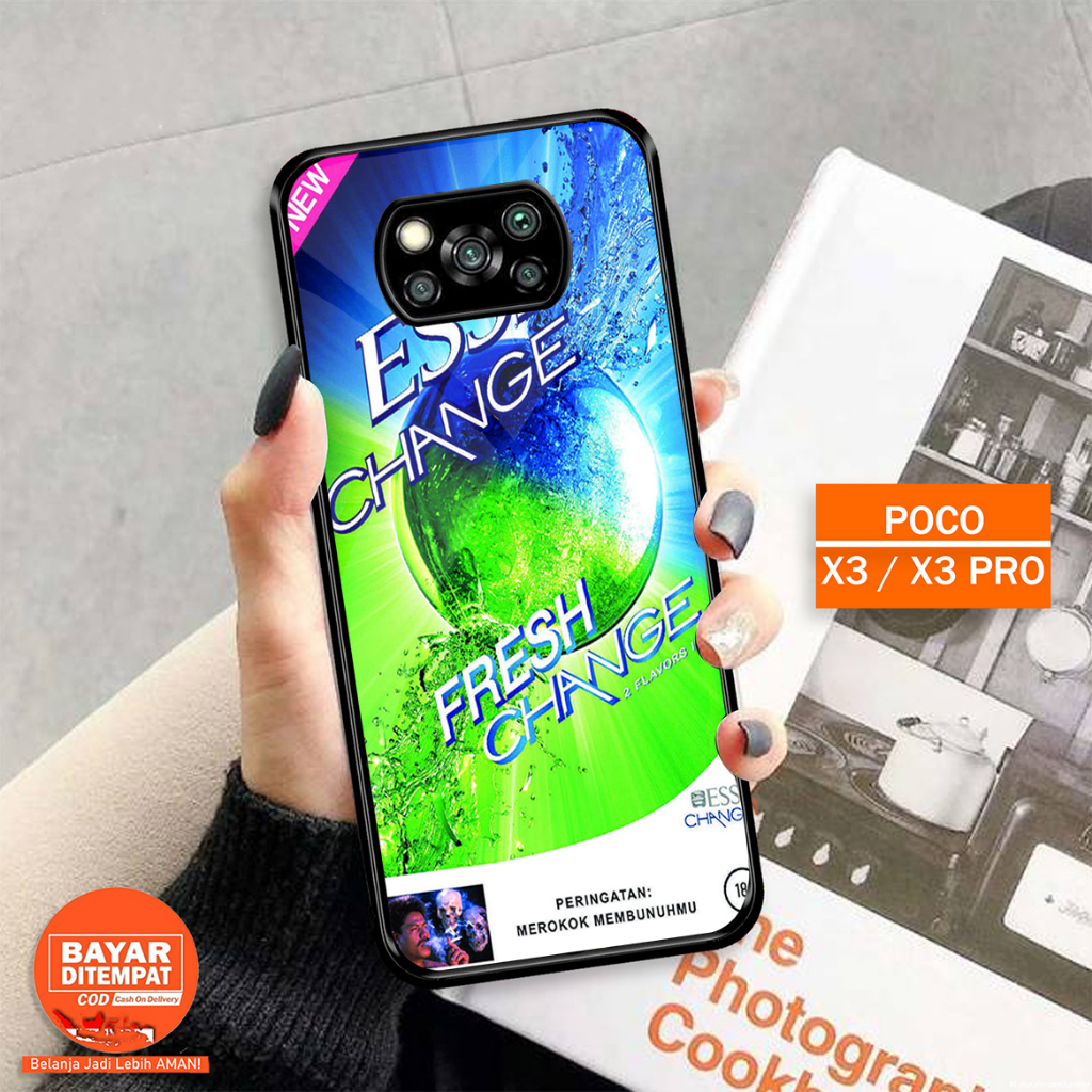 Case 2D Glossy Poco X3/X3PRO/X3NFC - Casing Hp Poco X3/X3PRO/X3NFC - MOTIF ROKO - CASE KILAU - CASE 