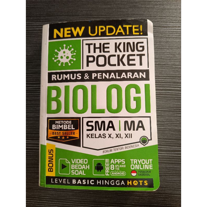 [PRELOVED] THE KING POCKET BIOLOGI SMA