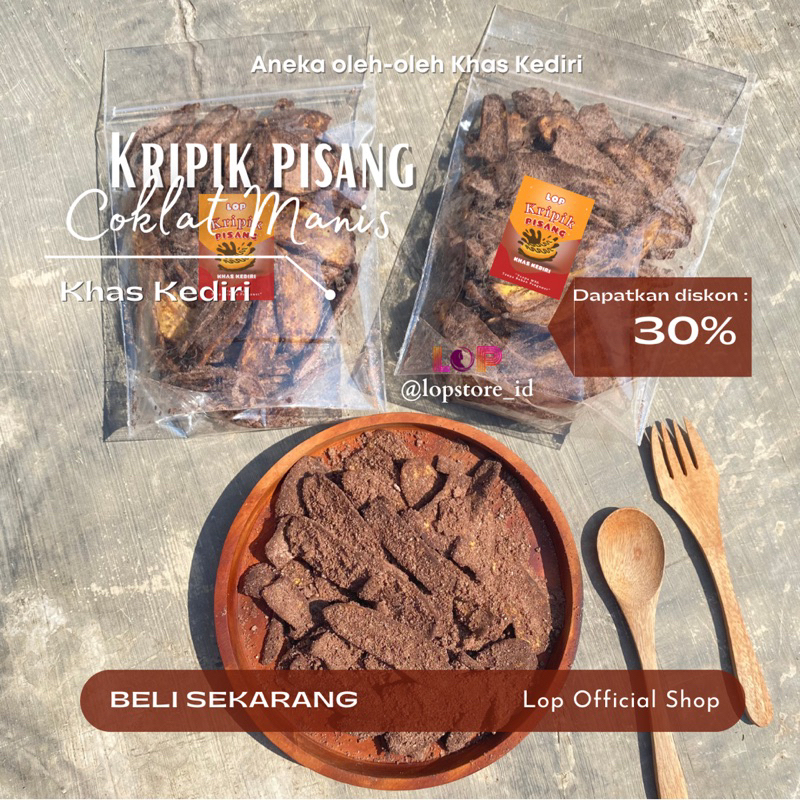 

Keripik Pisang Coklat Khas Kediri