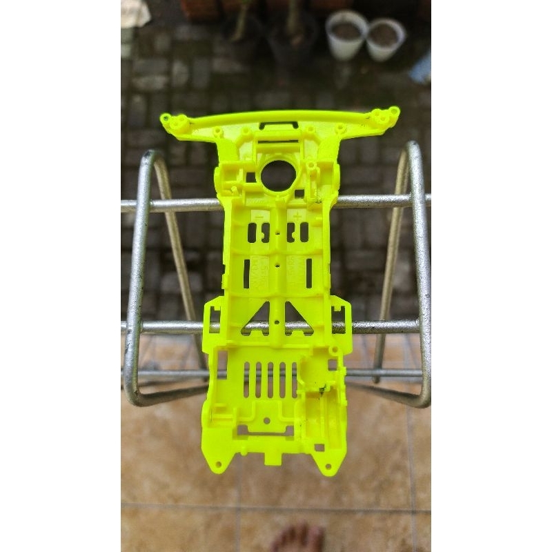 Chassis Super 2 Yellow Fluorescent Tamiya Original