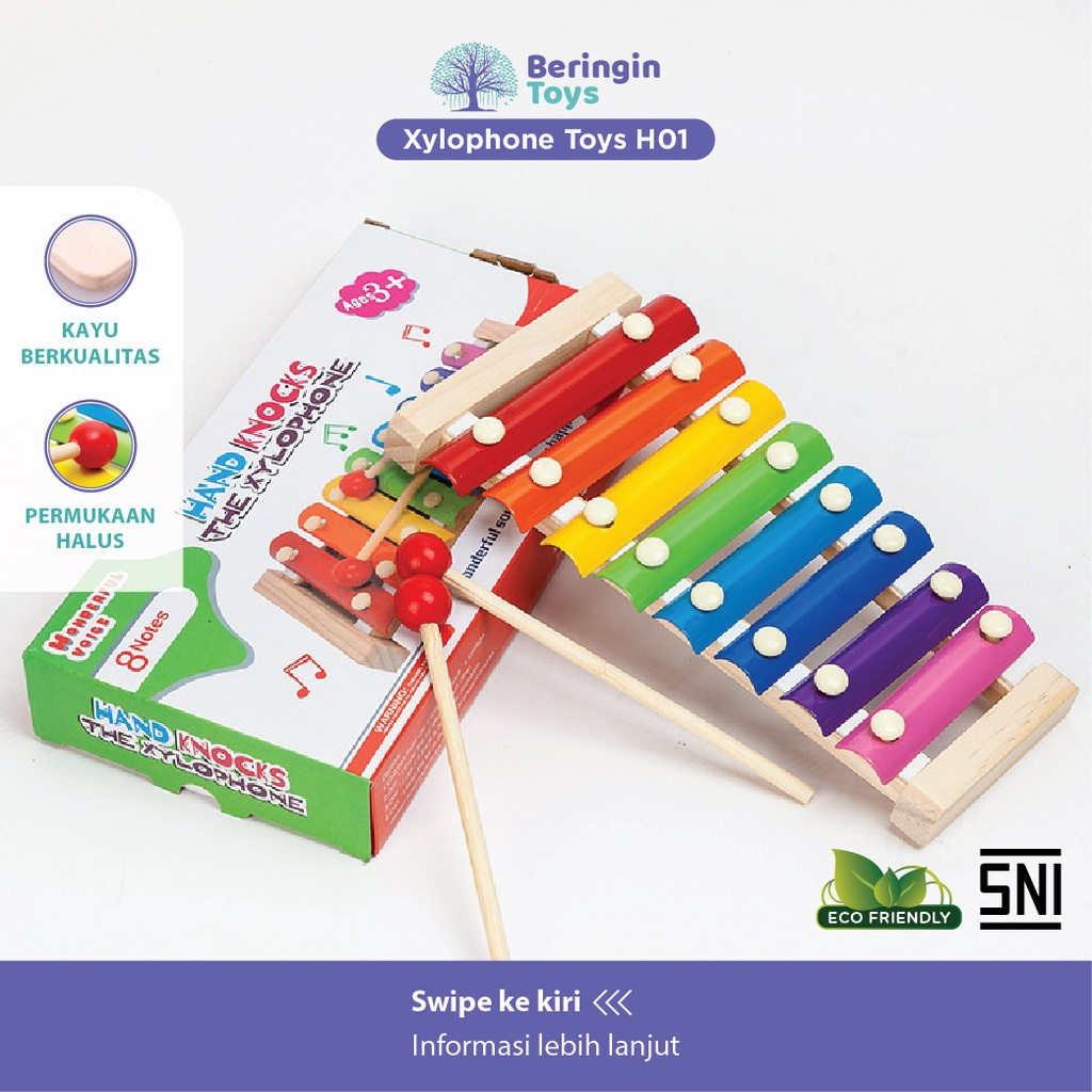 Xylophone Toys / Xylophone Kayu / Mainan Kayu / Mainan Musik Anak / Mainan Edukasi