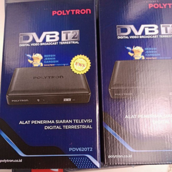 Dijual STB Set Top Box TV Digital POLYTRON PDV 700T2 bkan Matrix Apple Burger - PDV 620T2 Berkualita