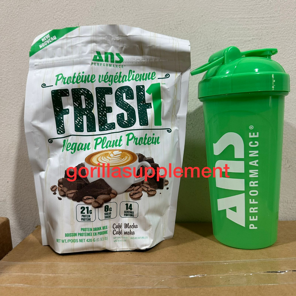 ANS VEGAN Fresh 1lbs 450 Gram Plant Based Protein