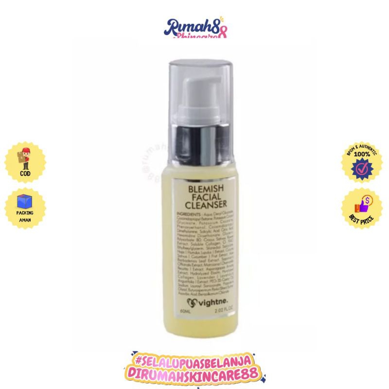 VAVL Facial cleanser / Blemish Facial Wash (60ml) BPOM,Sabun Pencuci Muka,Sabun Wajah Jerawat,Acne