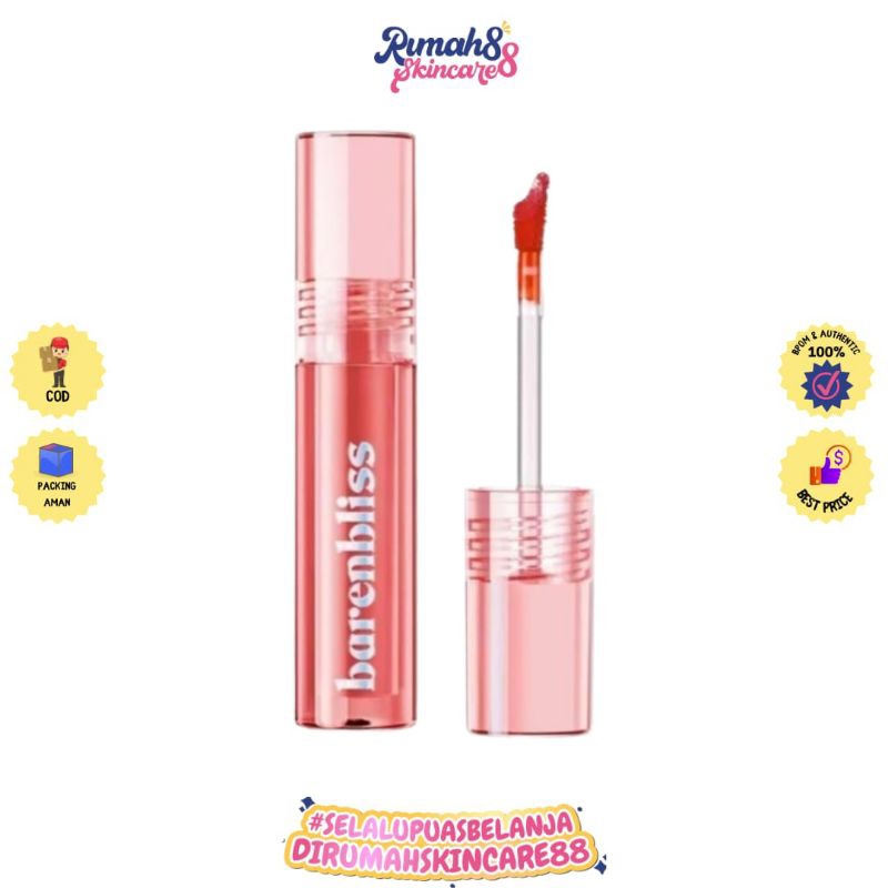 BNB barenbliss Peach Makes Perfect Lip Tint Korea Lip Gloss | Liptint | Lip Colour |「24H Moisturizing」Bare n bliss