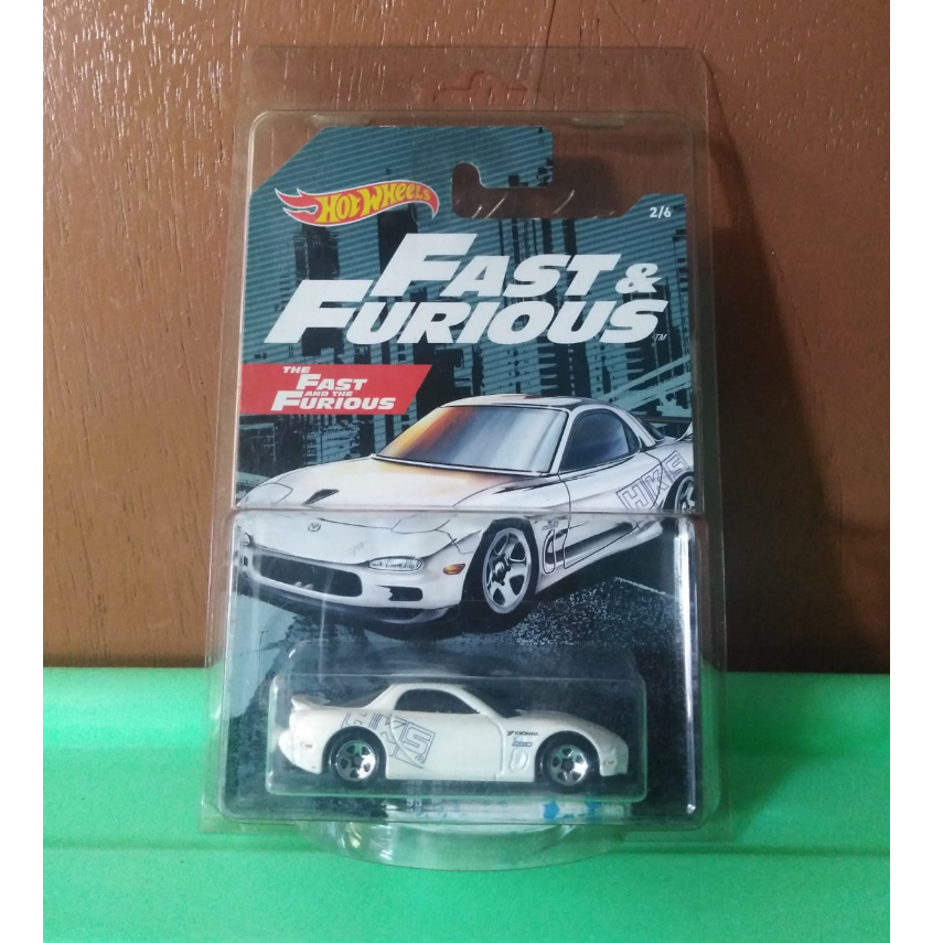 Hot Wheels HKS 95 Mazda RX7 The Fast & Furious