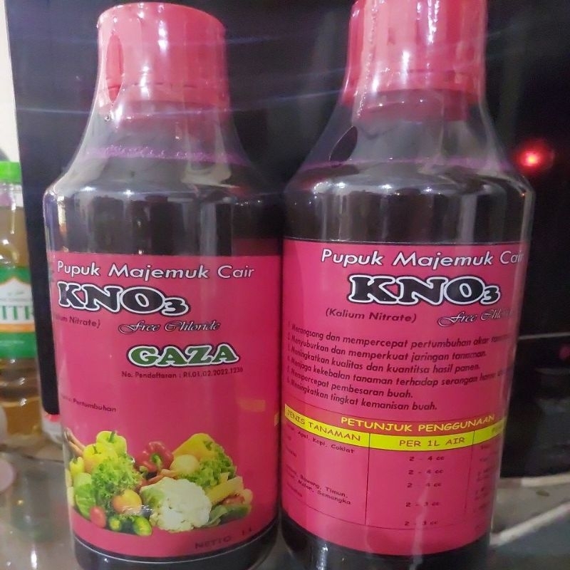 Pupuk KNO3 Merah Cair 1 liter