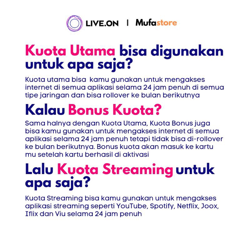 Kartu Perdana Live On XL Axiata 41GB (30 hari) Gratis Ongkir [COD]